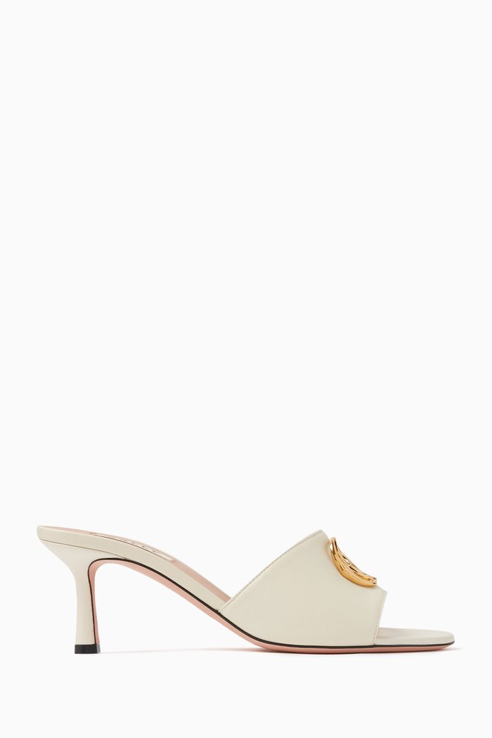 

Geha 65 Mules in Leather, Neutral