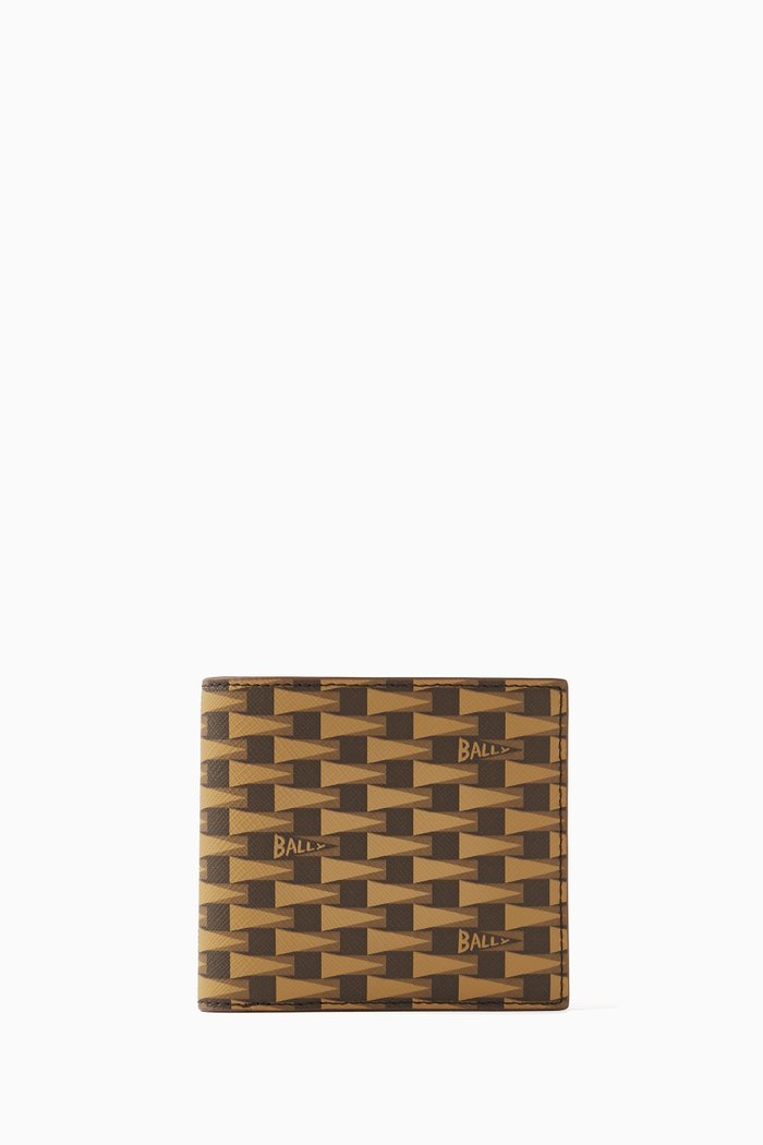 

Pennant Bi-fold Wallet in Canvas, Multicolour