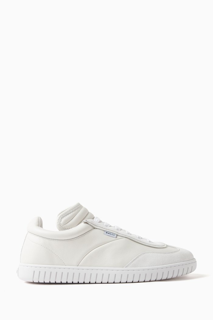 

Parrel Low-top Sneakers in Leather, White