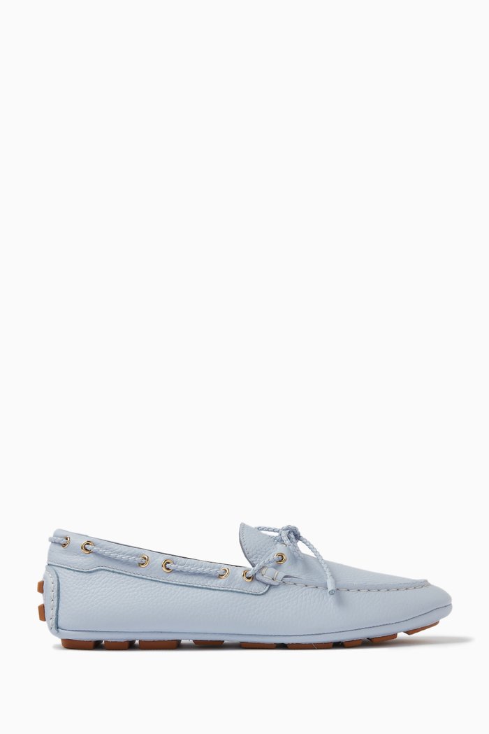 

Kyan Loafers in Leather, Blue
