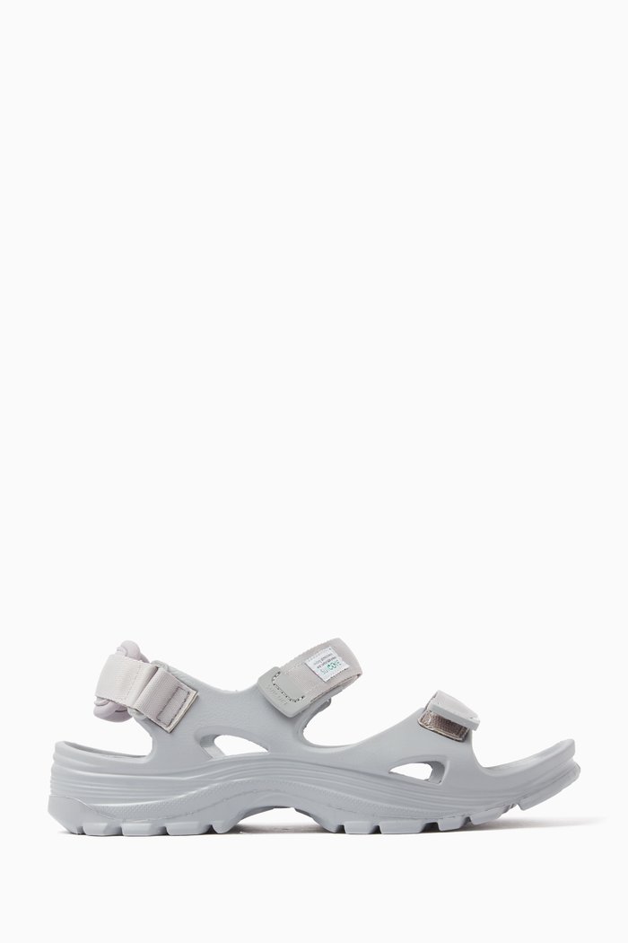 

Wake Sandals in Nylon & Bio EVA Rubber, Grey