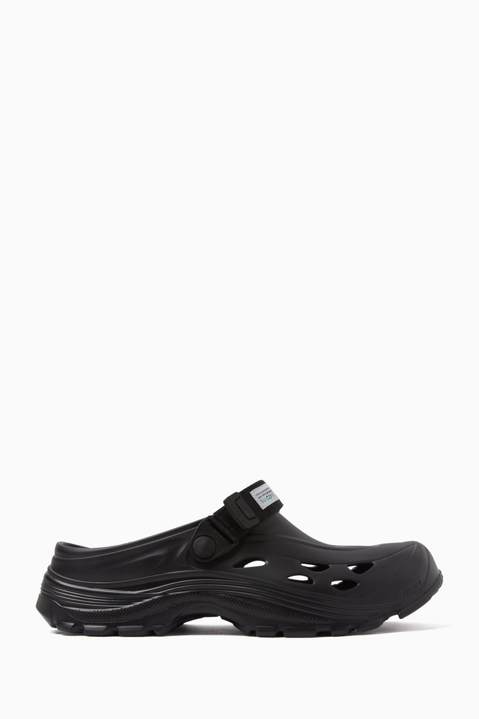

Mok Sandals in Nylon & Bio EVA Rubber, Black