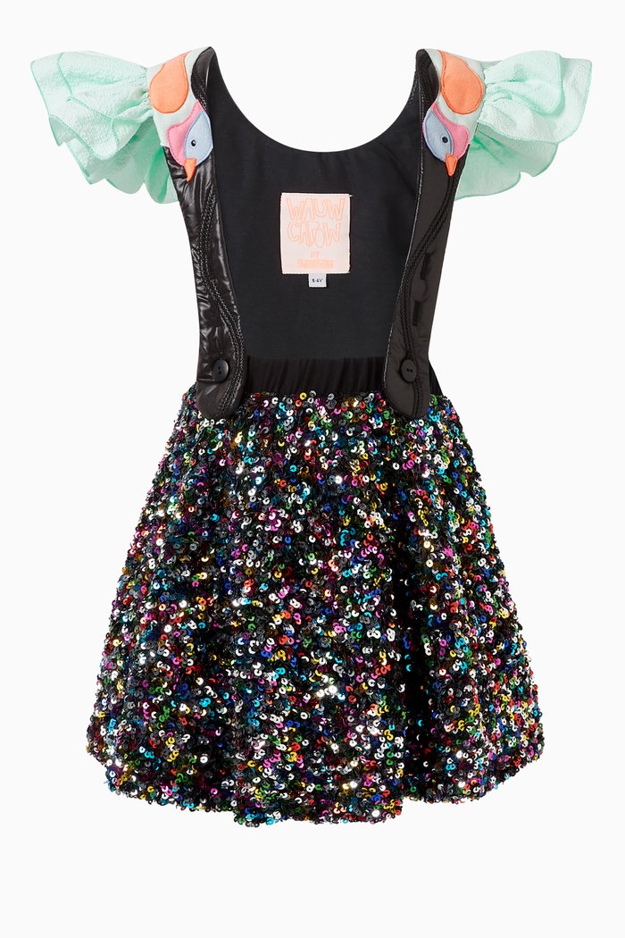 

Turtle Dove Konfetti Dress in Polyester, Multicolour
