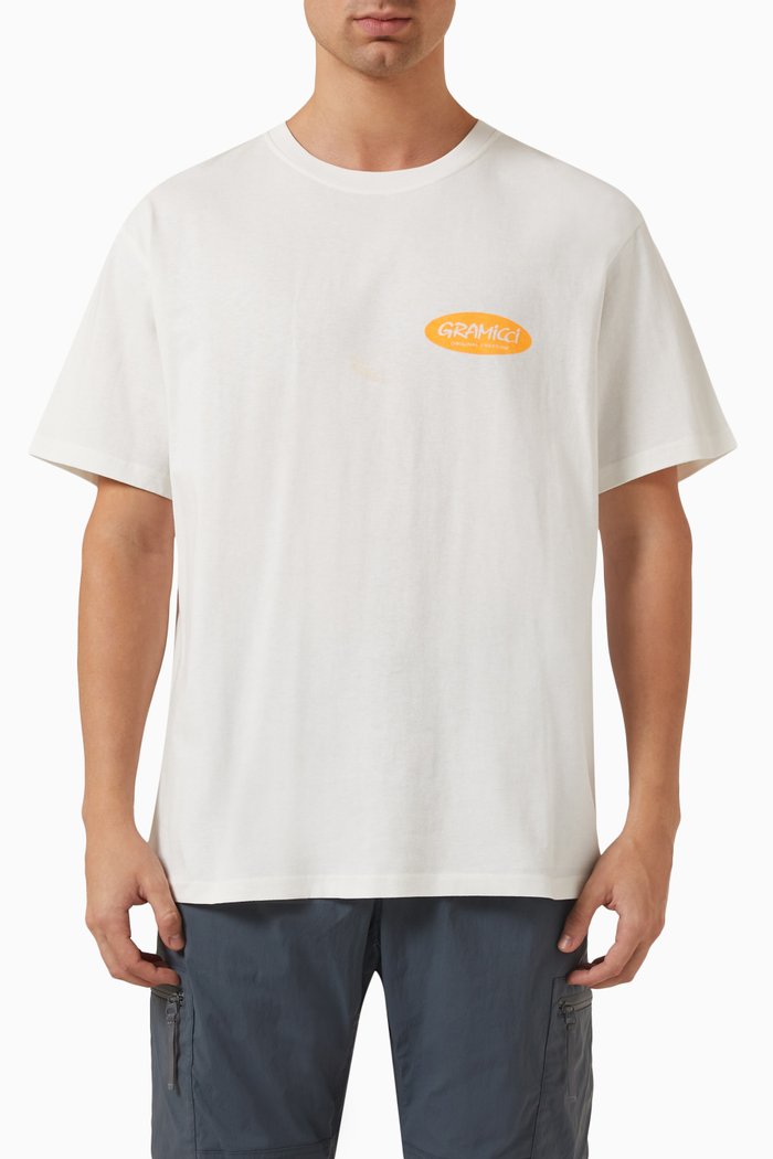 

Original Freedom Logo T-shirt in Organic Cotton-jersey, White