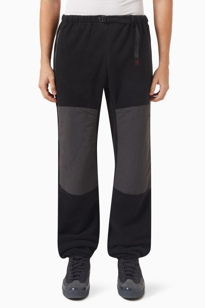 

Polartec® 200 Combination Pants in Fleece & Nylon, Black