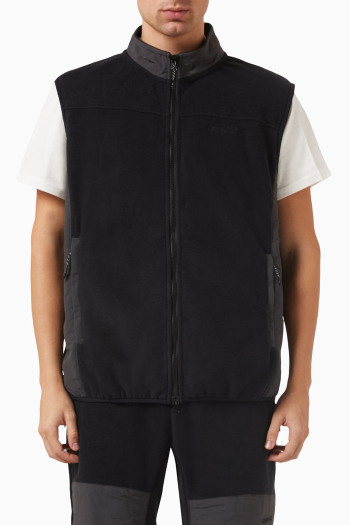 

Polartec® 200 Vest in Fleece & Nylon, Black