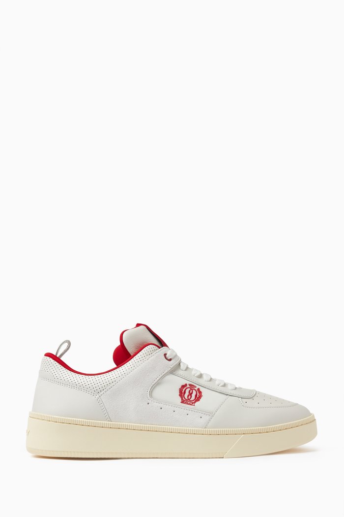 

Riweira-FO Sneakers in Leather, White