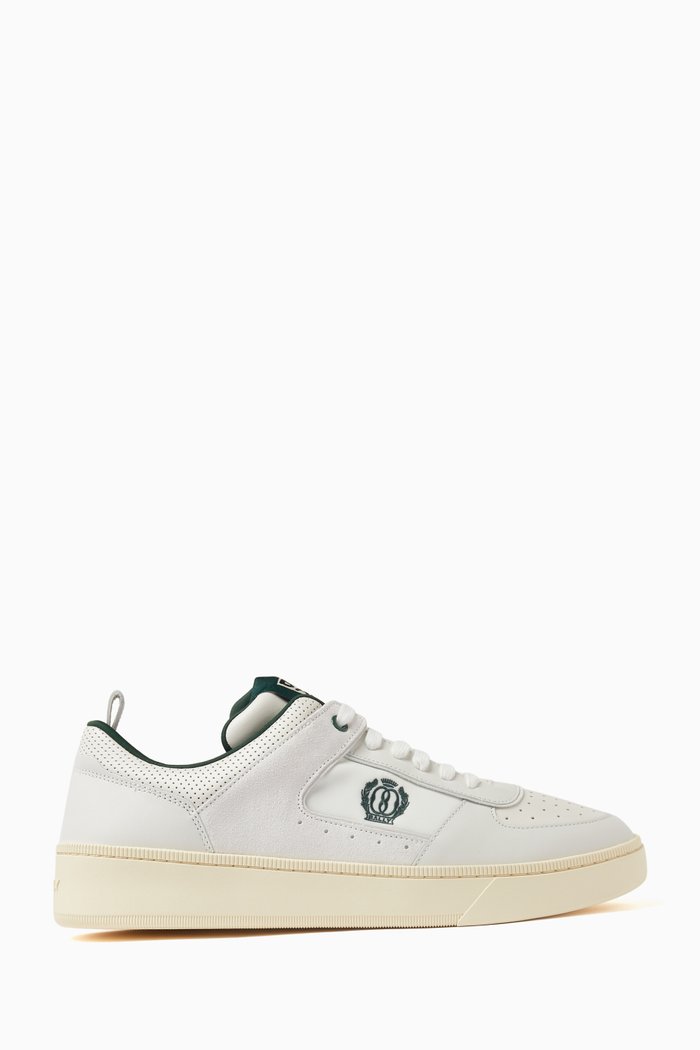 

Riweira-FO Sneakers in Leather, White