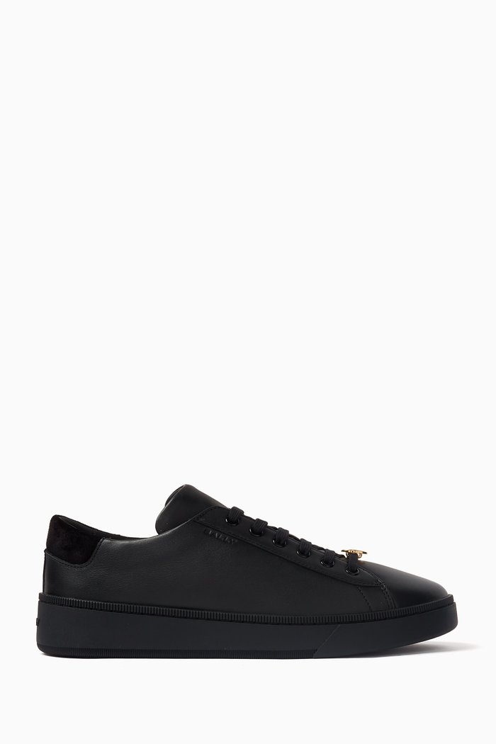 

Ryver Low-top Sneakers in Leather, Black