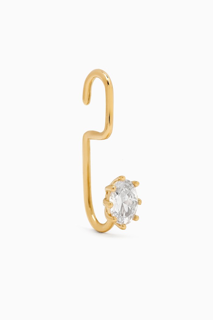 

Lila Single Earring in 18kt Gold-plated Sterling SIlver
