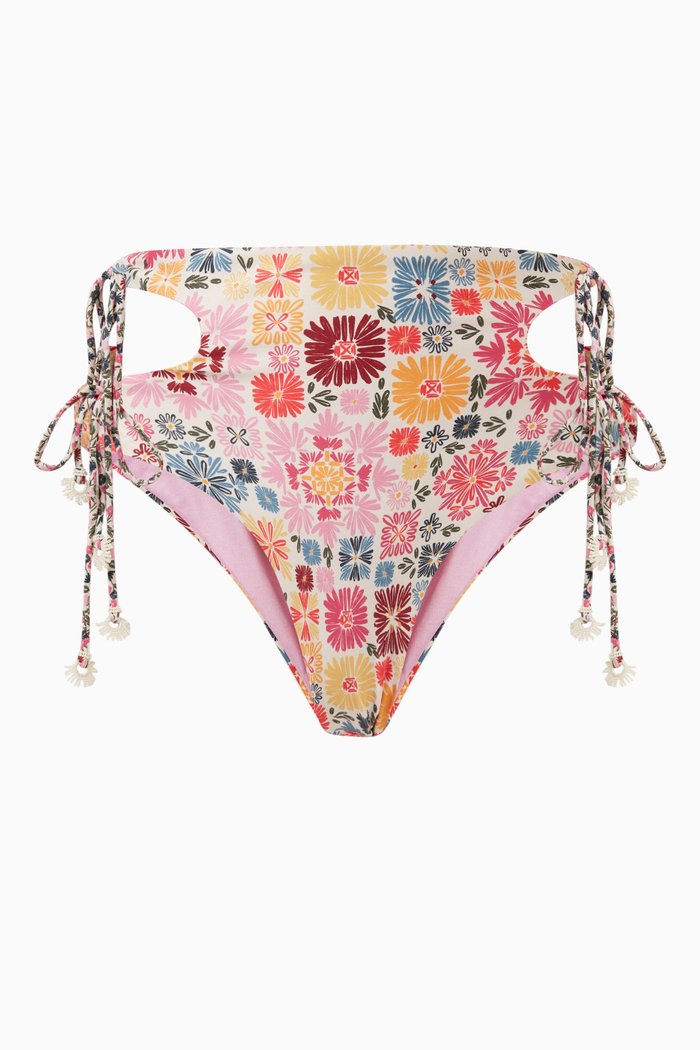 

Claus Aguja High-waist Bikini Briefs, Multicolour