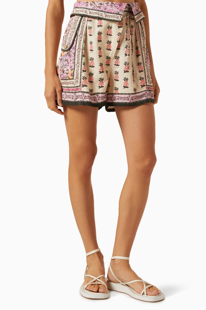 

Sophie Printed Shorts in Viscose-blend, Multicolour