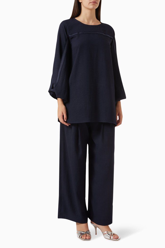 

2-piece Top & Pants Set, Blue