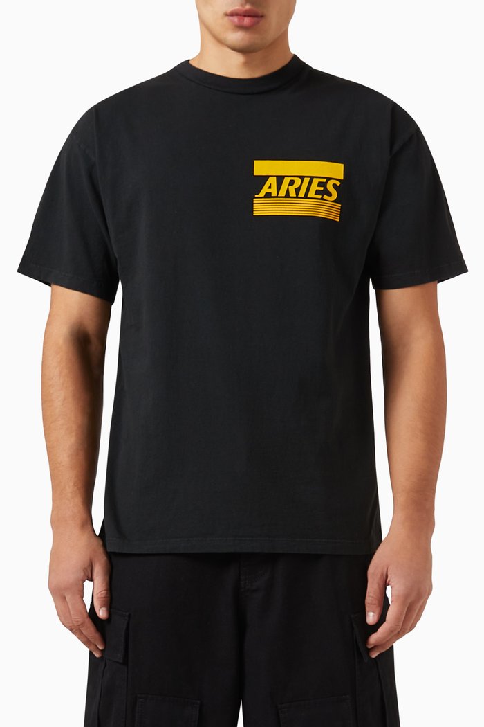 

Credit Card T-shirt in Cotton Jersey, Black