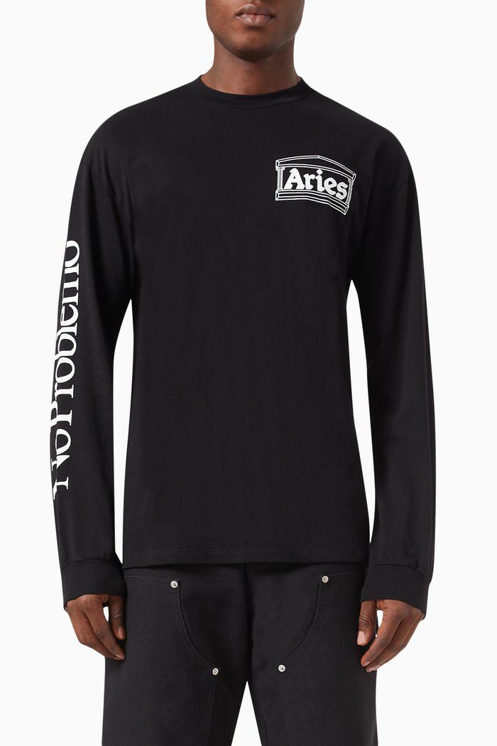 

No Problemo T-shirt in Cotton-jersey, Black