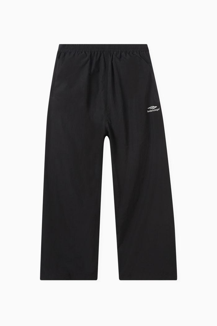 

Unisex 3B Sports Icon Tracksuit Pants in Techno-poplin, Black