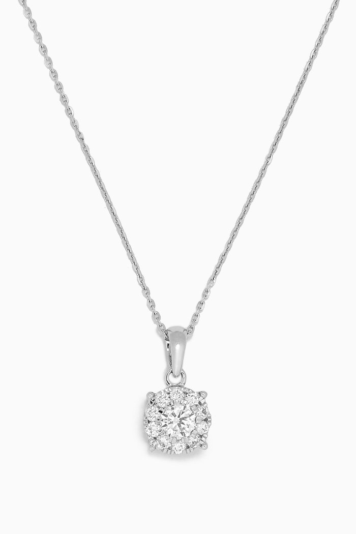 

OneSixEight Diamond Necklace in 18kt White Gold