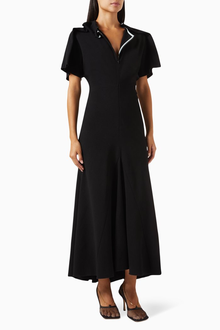 

Asymmetric Dress, Black