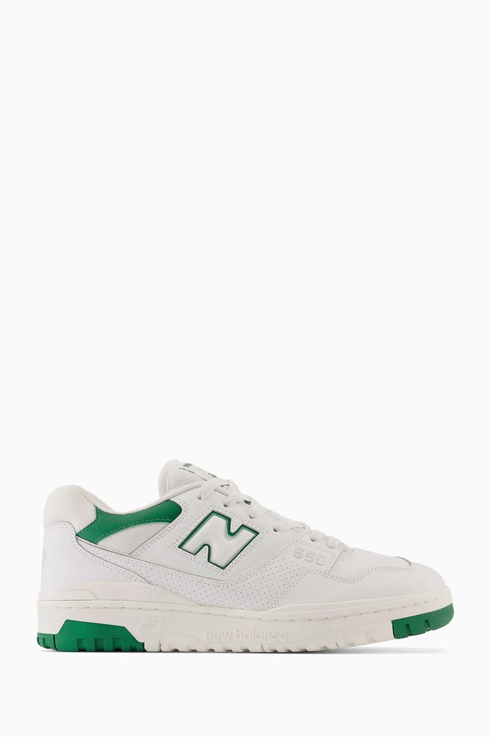 

BB550 Low-top Sneakers in Leather, White