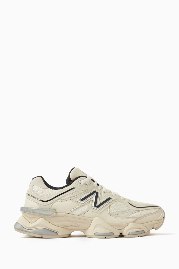 

9060 Sneakers in Mesh & Suede, Neutral