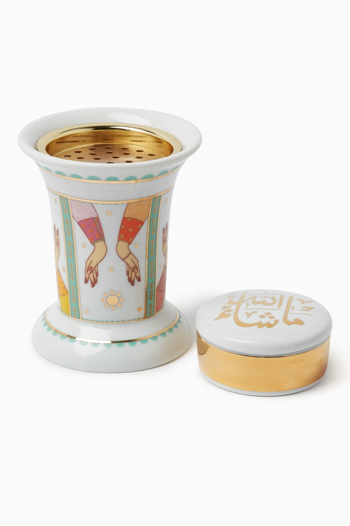 

Hessa's Incense Burner & Trinket Box Gift Set, Multicolour