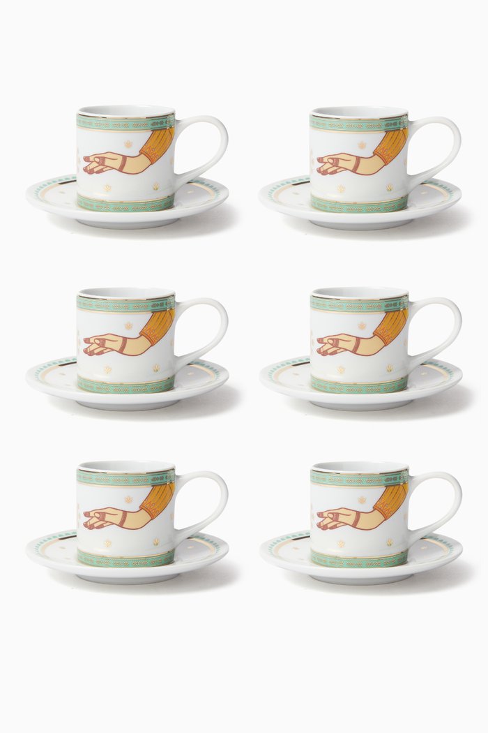 

Hessa's Espresso Cups, Set of 6, Multicolour