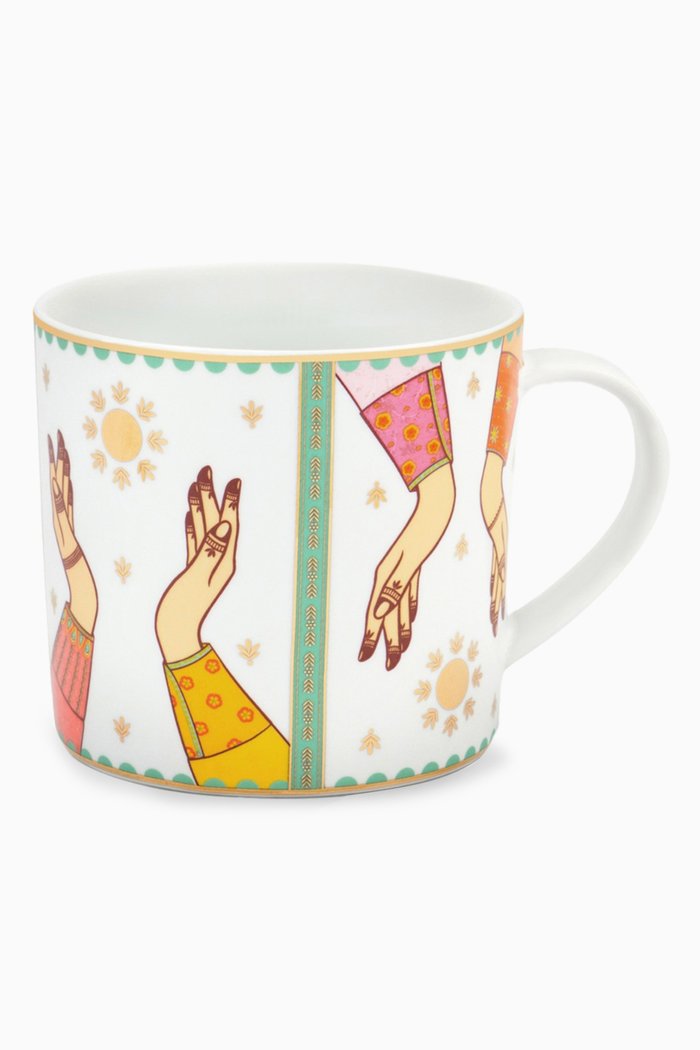 

x Hessa Al Awadhi Mug in Porcelain, Multicolour