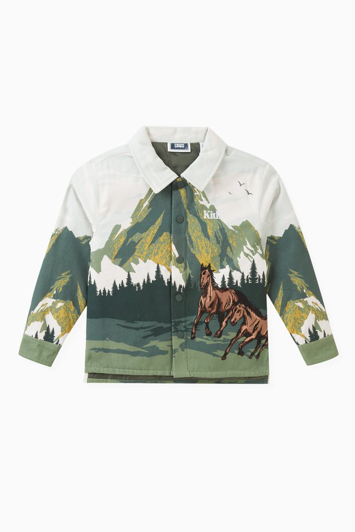 

Novelty Berkeley Shacket, Green