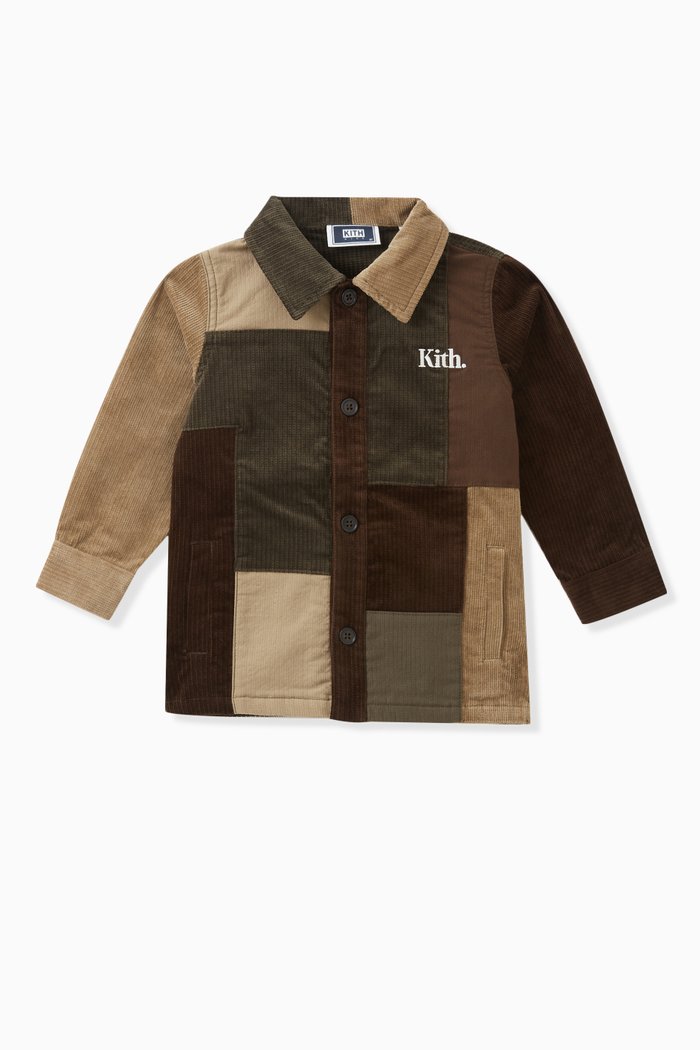 

Blocked Cord Morgan Jacket in Corduroy, Green