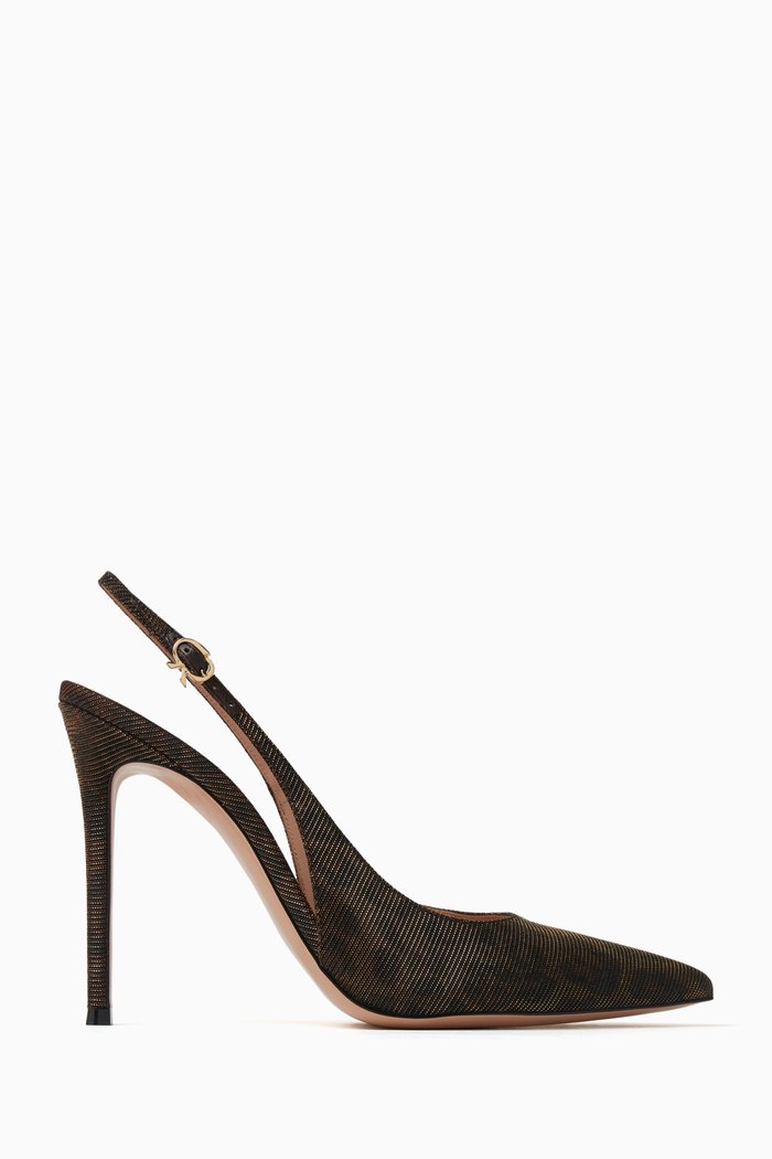 

Slingback 105 Pumps in Leopard Print, Brown