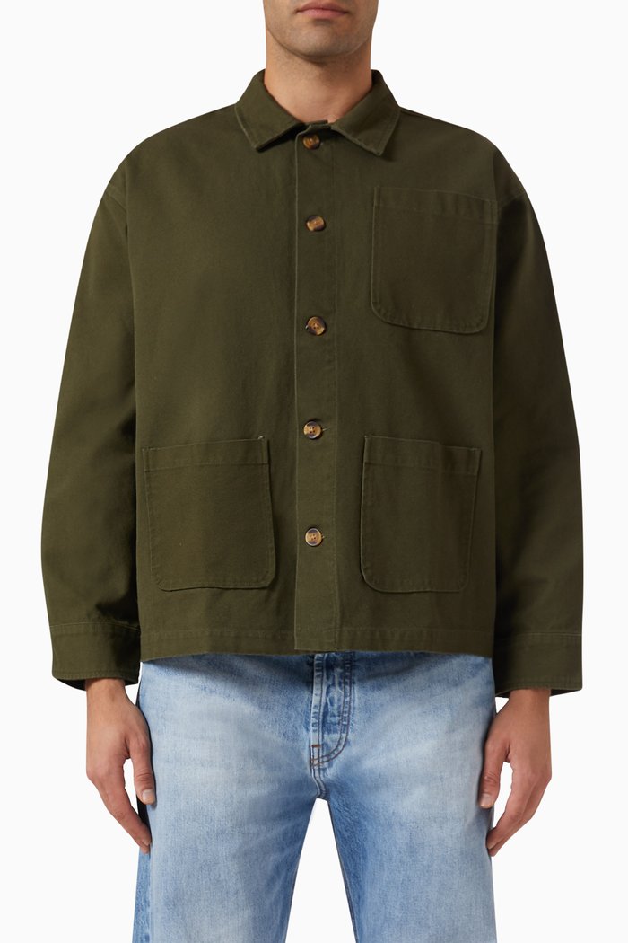 Chore Coat in Cotton, Green