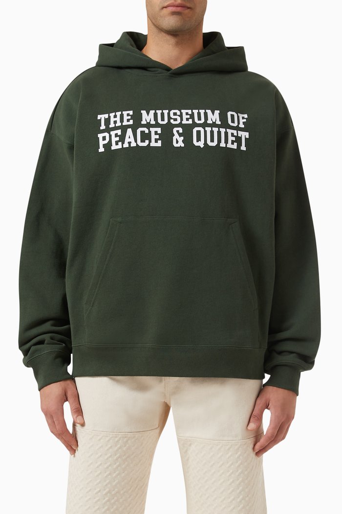 

Campus Hoodie in Cotton Loopback, Green