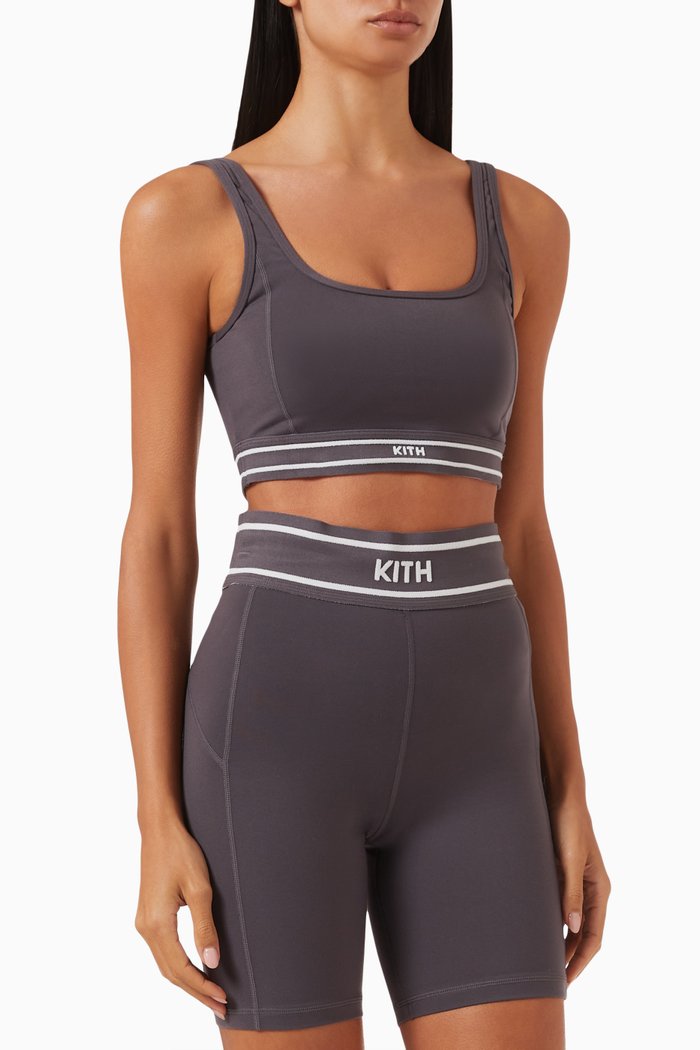 

Laila Active Sports Bra in Jersey, Grey