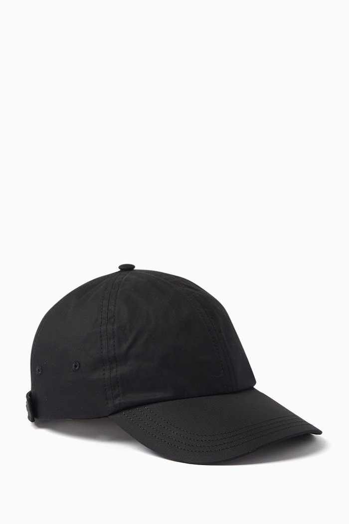 EKD Logo Cap in Nylon, Black