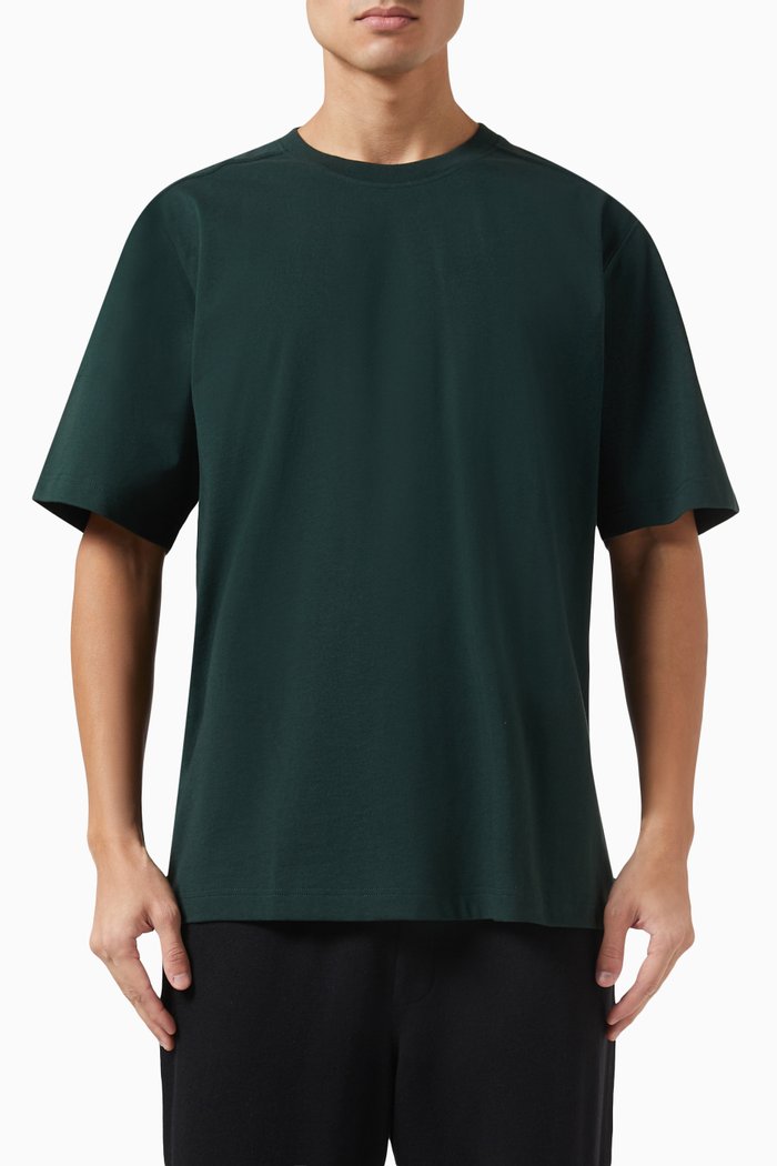 

EKD Logo T-shirt in Cotton Jersey, Green