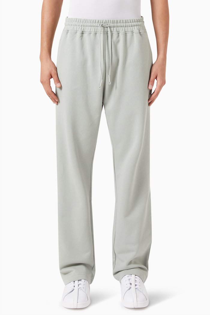 

Logo-embroidered Sweatpants in Cotton, Grey