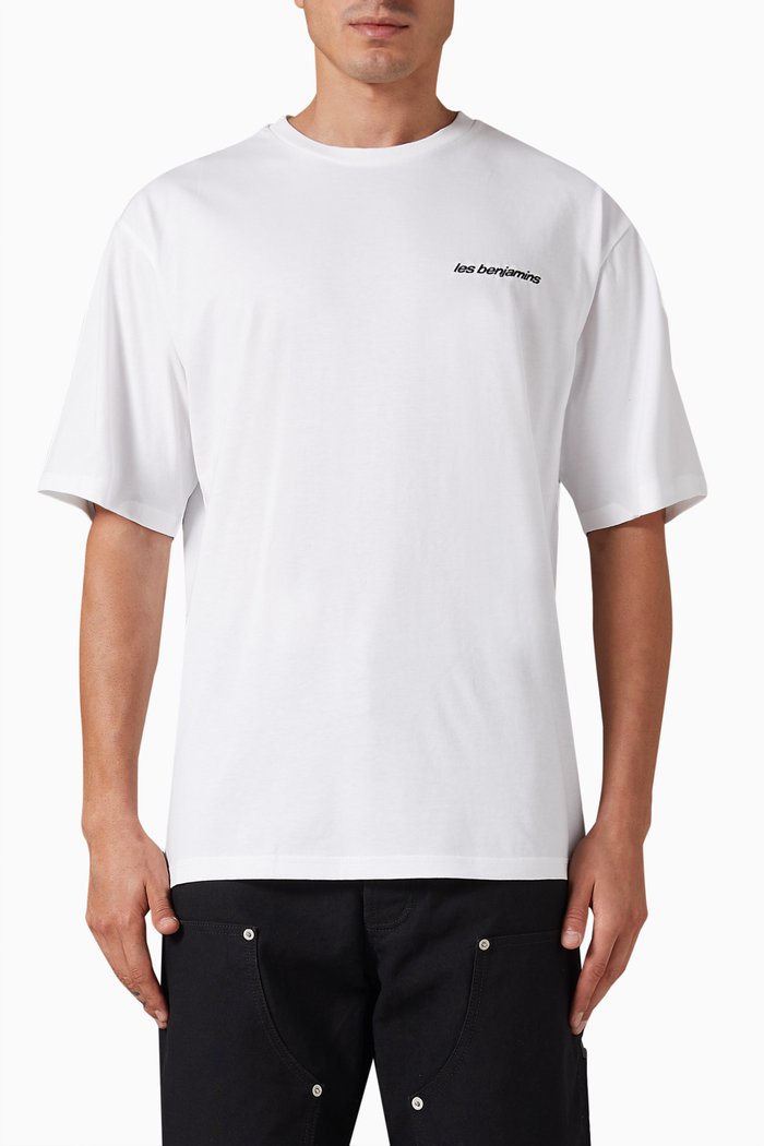 

Graphic-print T-shirt in Cotton-jersey, White