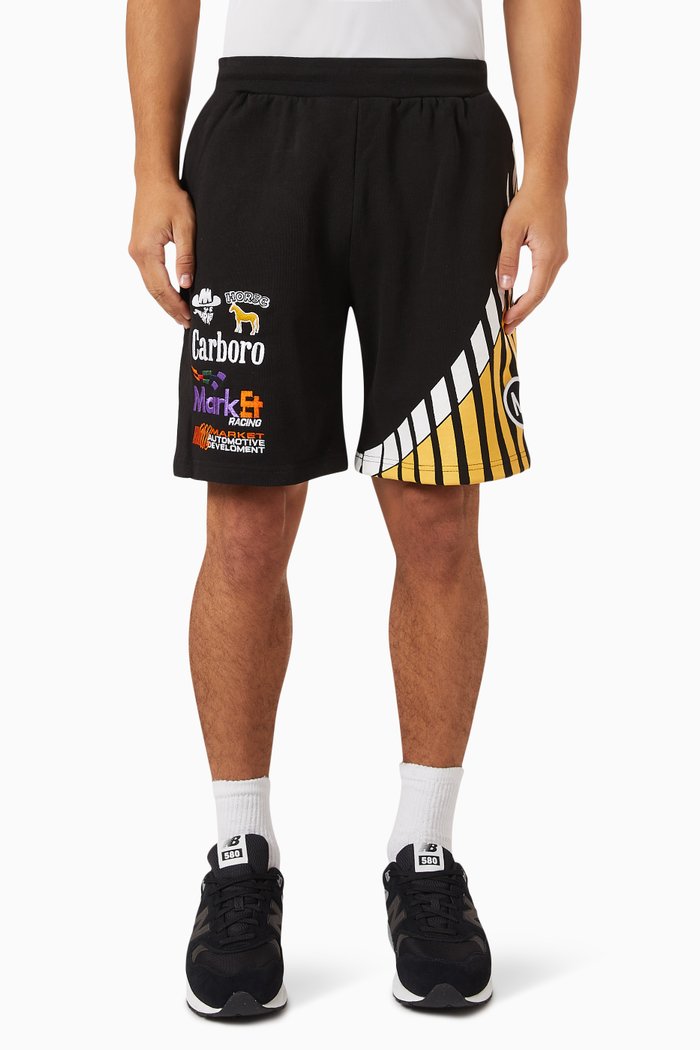 

Express Racing Sweatshorts in Cotton, Multicolour