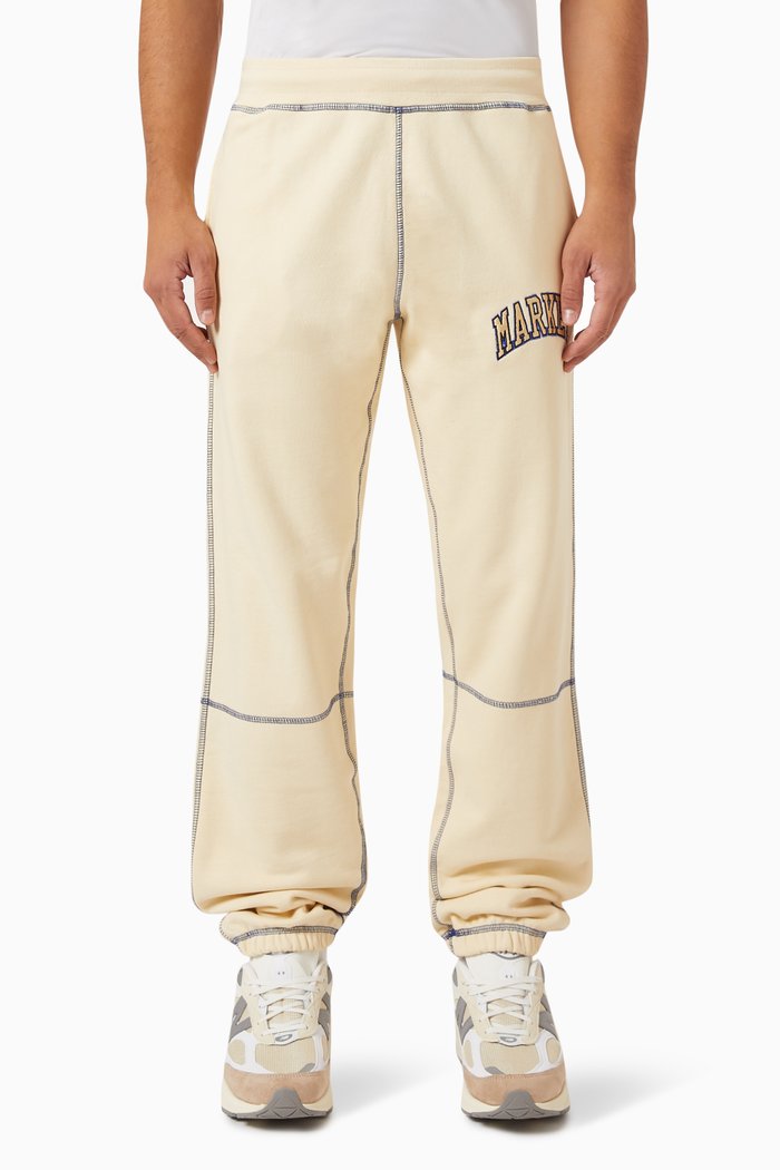 

Triple Stitch Sweatpants in Cotton-fleece, Neutral