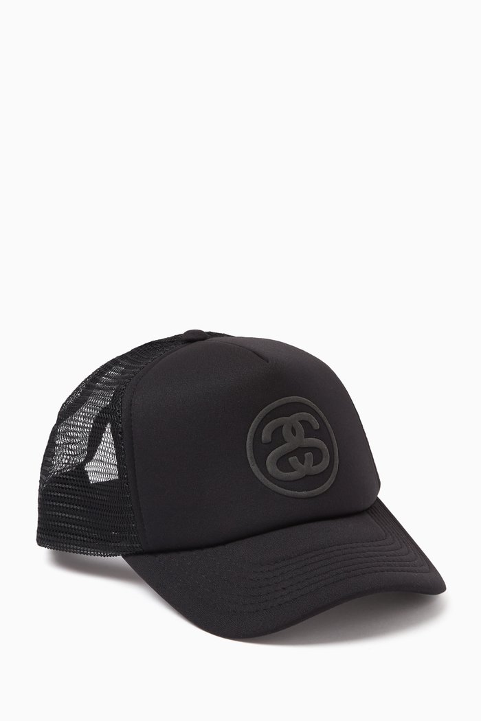 

SS-link Trucker Cap in Mesh, Black