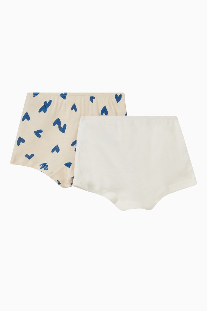 

Hipster Briefs in Cotton, Set of 2, Multicolour