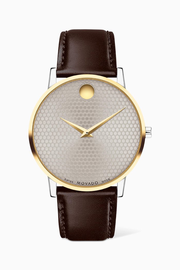 

Museum Classic Quartz Watch, 40mm, Silver
