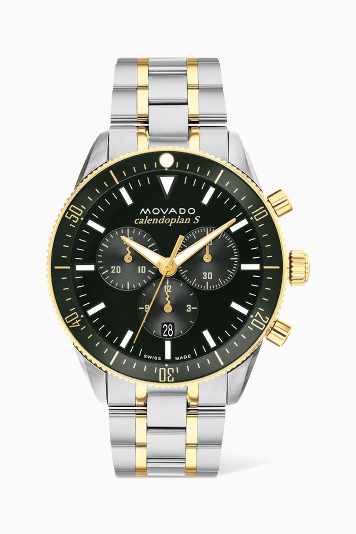

Heritage Series Calendoplan S Chronograph Watch, 42mm, Multicolour