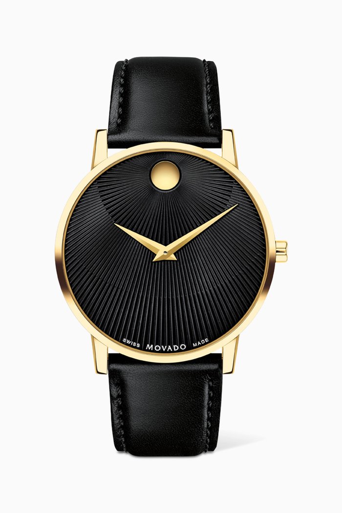 

Museum Classic Quartz Watch, 40mm, Black
