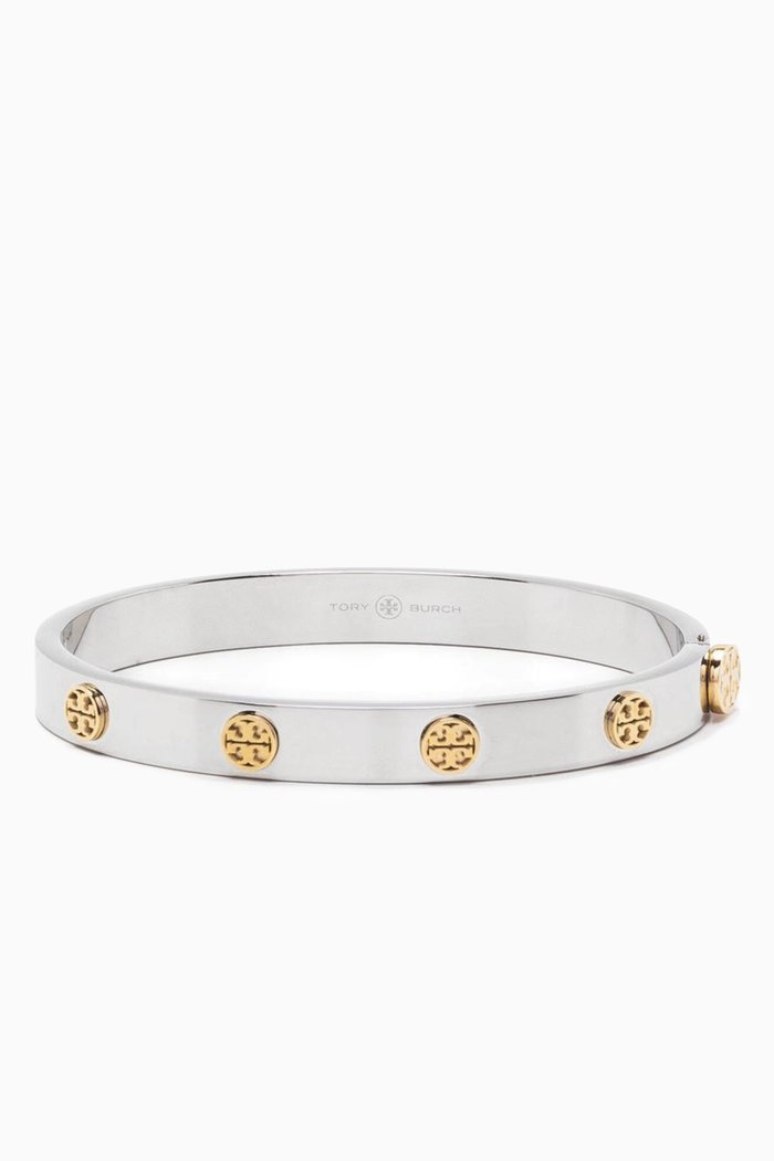 

Miller Stud Hinge Bracelet, Silver