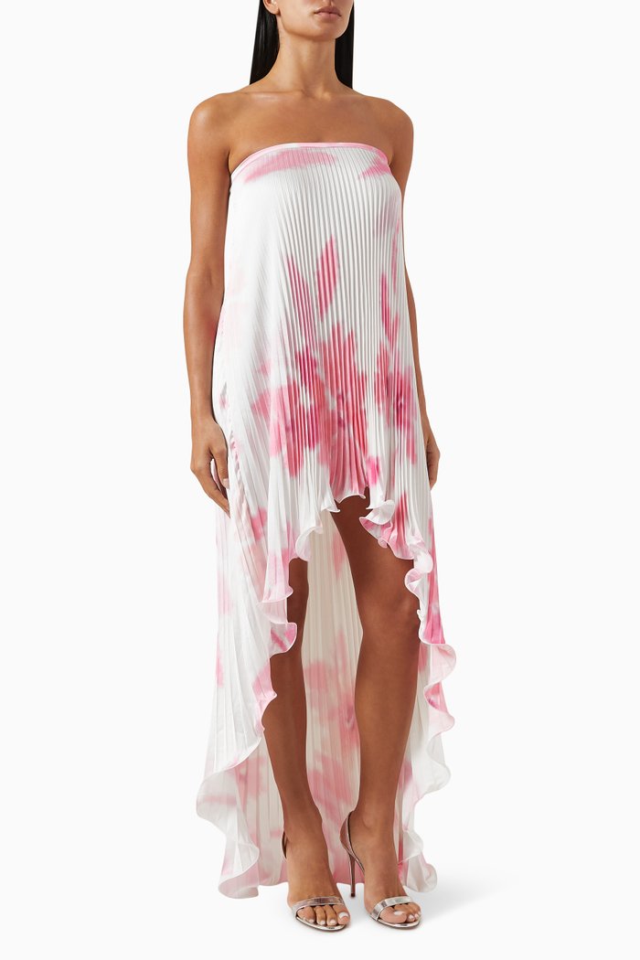 

Feminite Pleated Dress, Pink