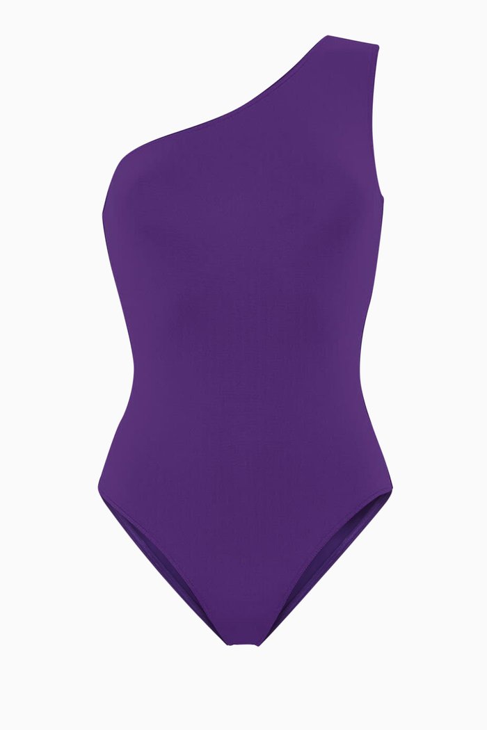 

Effigie One-piece Swimsuit, Purple