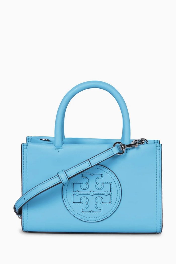 

Mini Ella Tote Bag in BioFabbrica Bio-Tex™, Blue