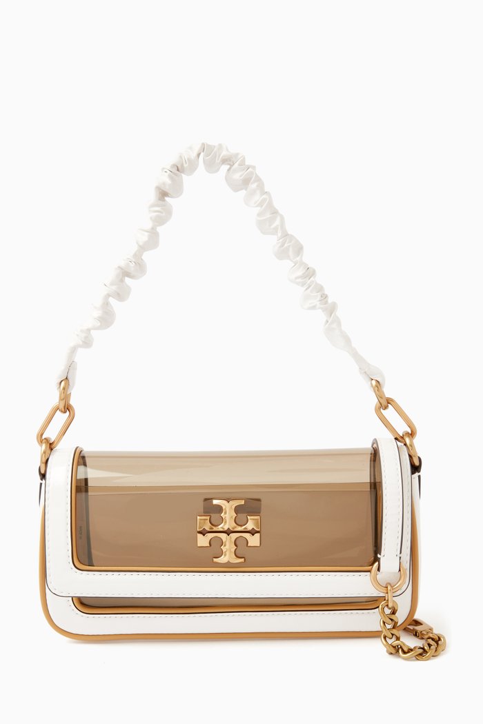 

Small Kira Flap Shoulder Bag in TPU, Multicolour