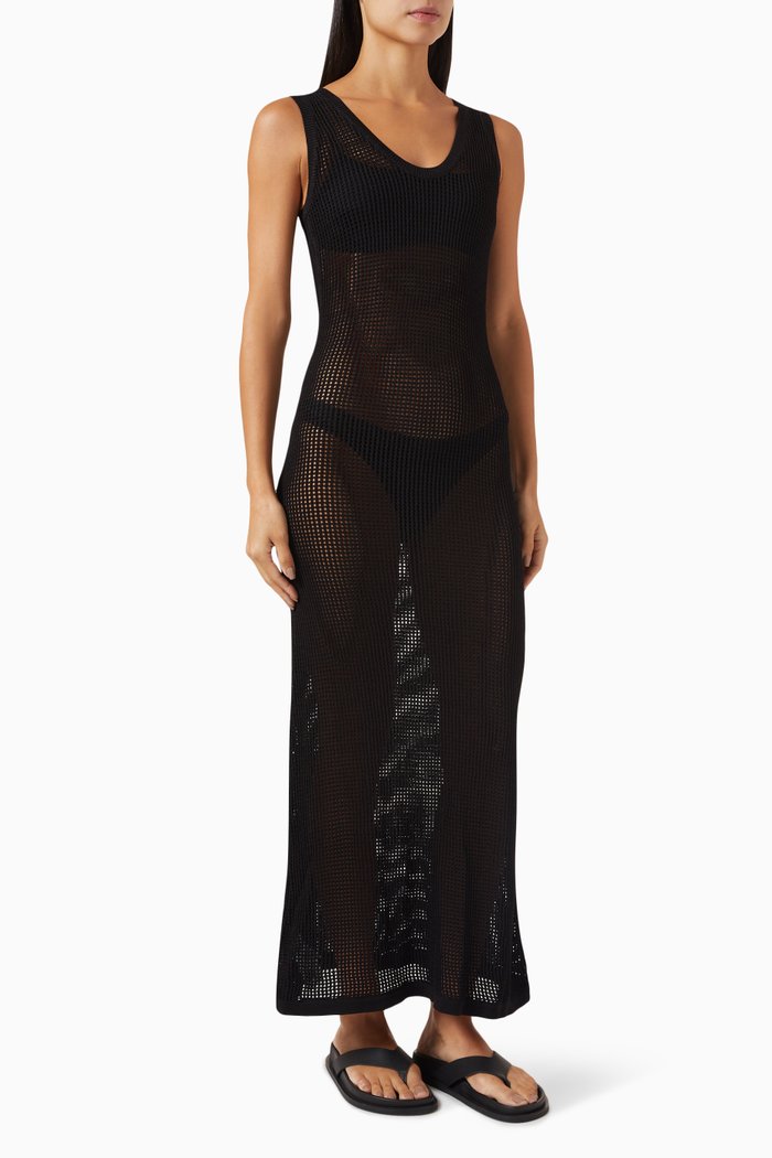

Bare Truth Maxi Dress, Black